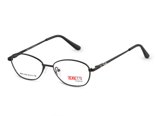 DOBETTI 3106 Oval Full Rim Metal Frames – Unisex
