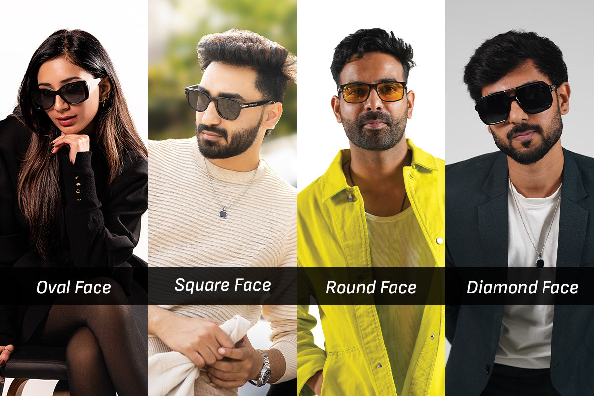 Xford eyewear Premium Sunglasses | Which sunglass actually suit you face shape 