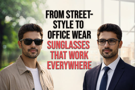 From Street Style to Office Wear: Sunglasses & Specs That Work Everywhere