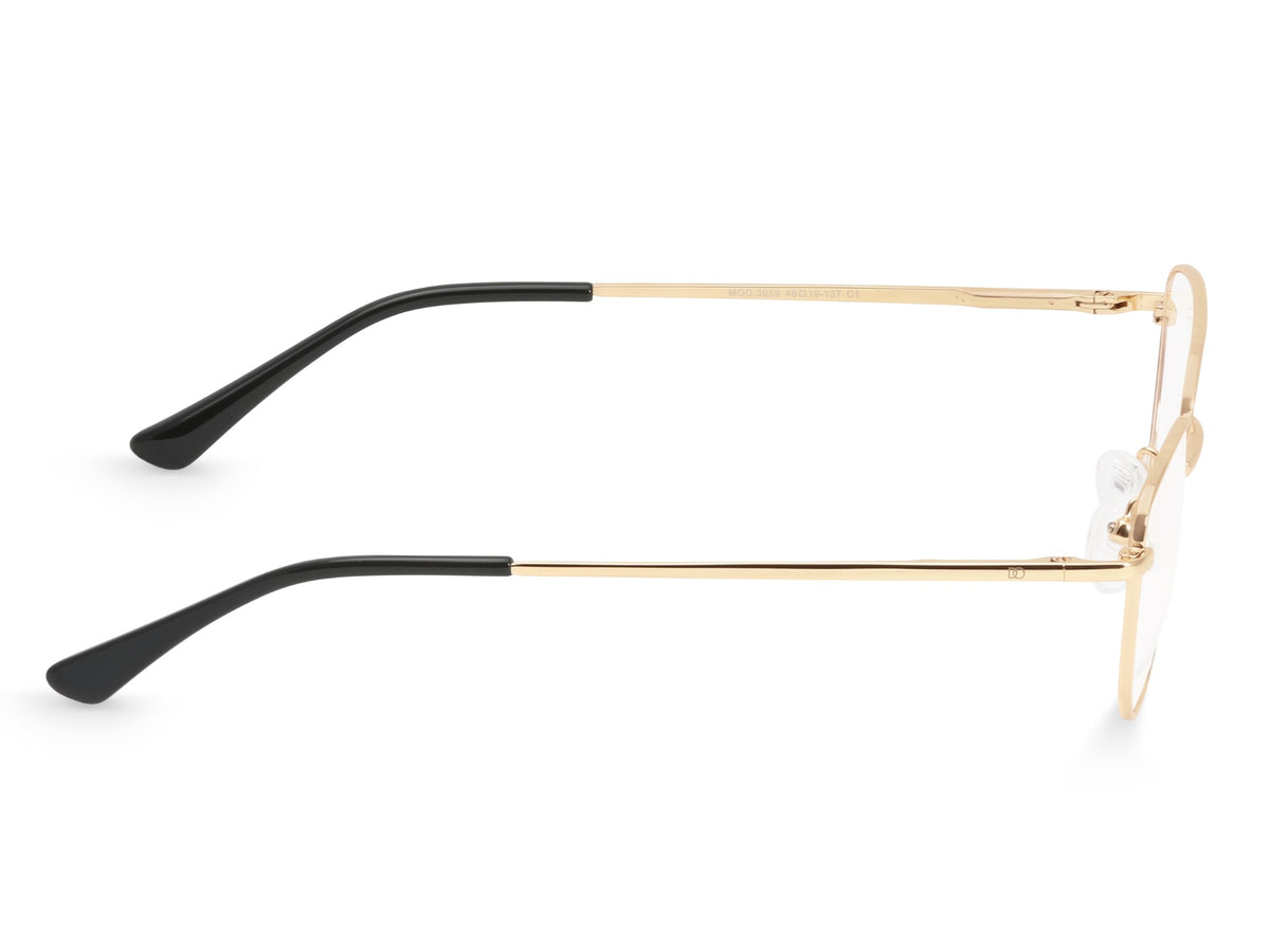 Shiny Gold with Black Tips