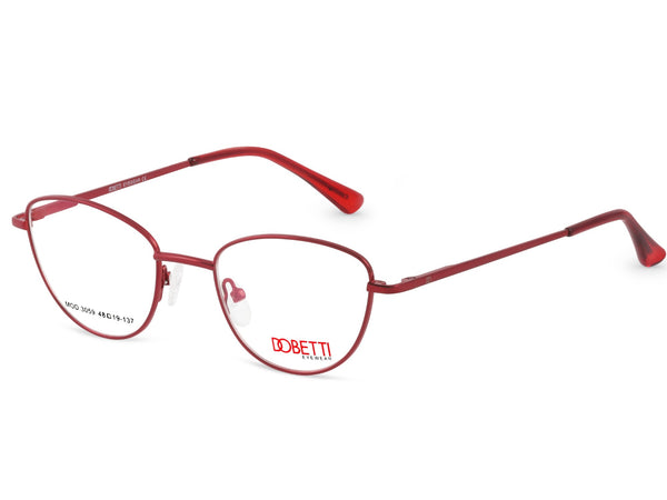 DOBETTI 3059 Oval Soft Geometric Full Rim Frames – Women