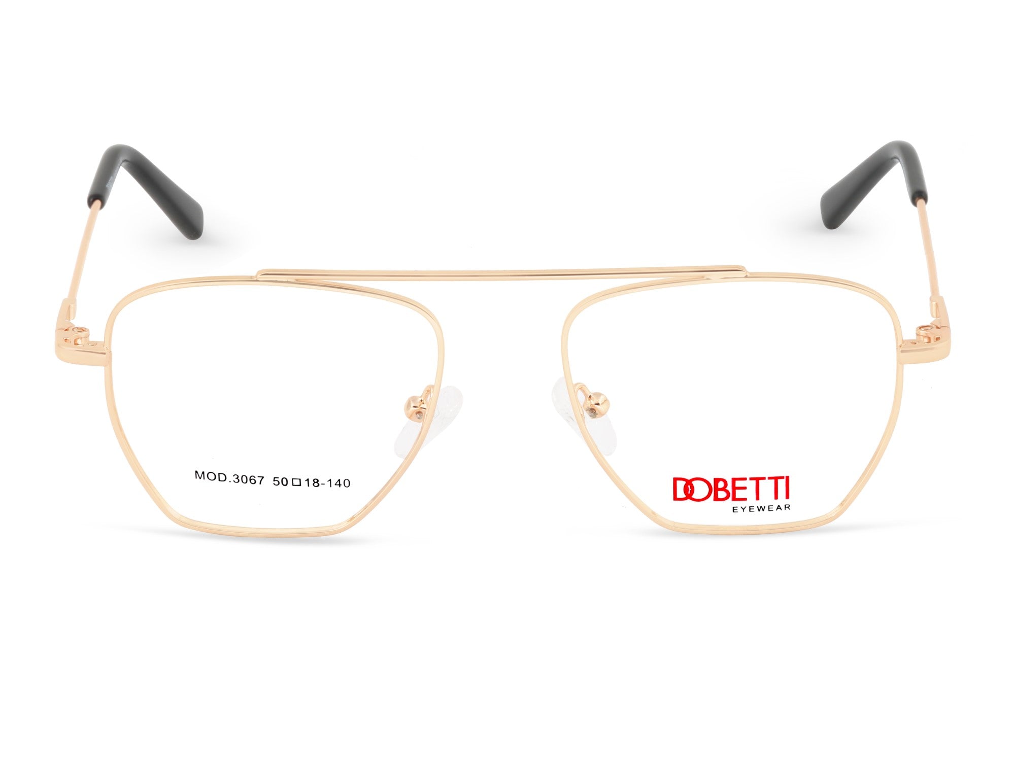 DOBETTI DB-3067 Geometric Aviator Full Rim Frames UNISEX