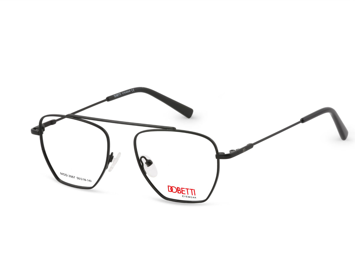 DOBETTI DB-3067 Geometric Aviator Full Rim Frames UNISEX