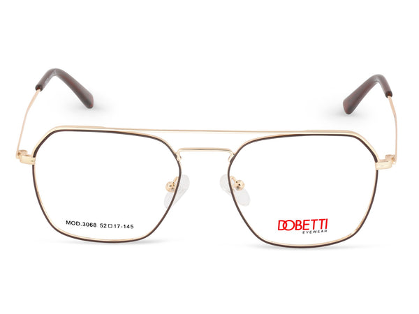 DOBETTI DB-3068 Geometric Navigator Full Rim Frames UNISEX