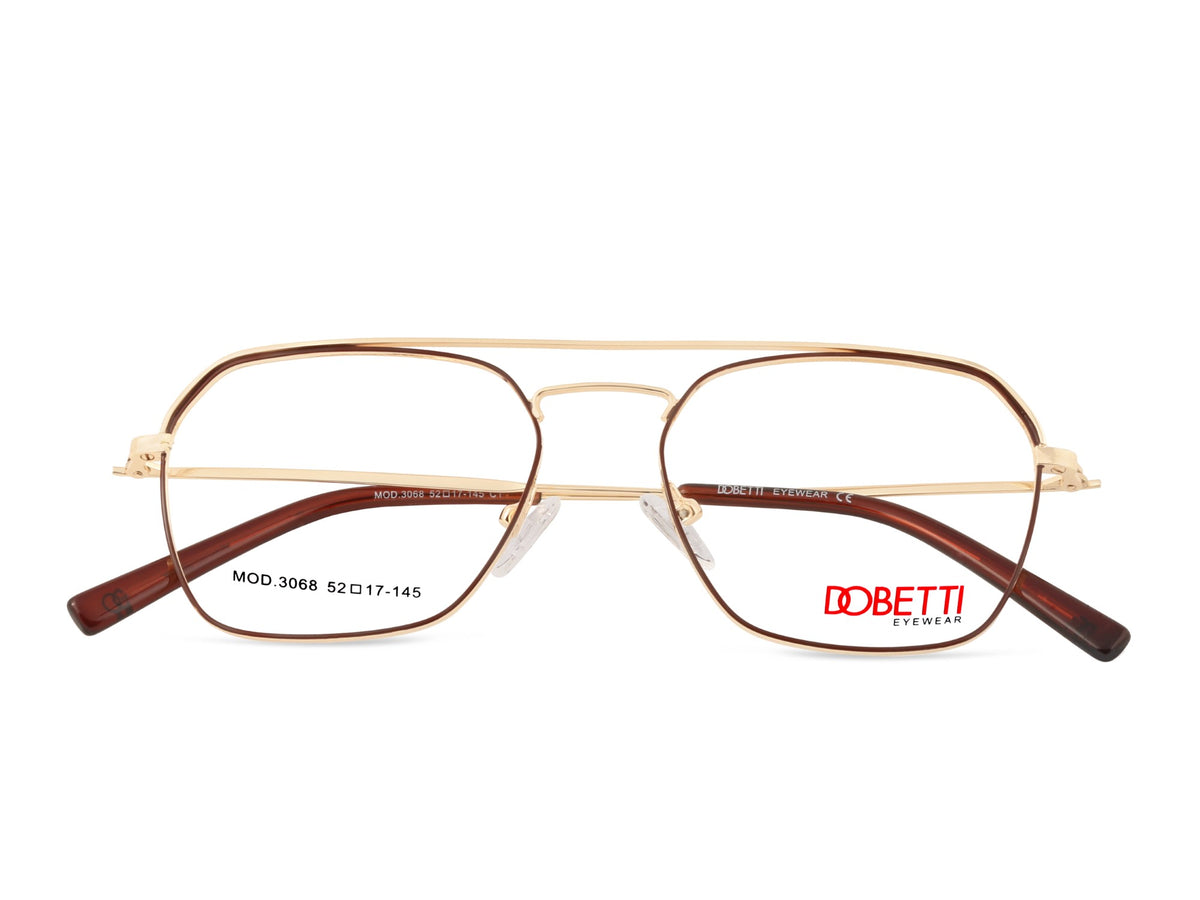 Gold & Brown Dual-Tone