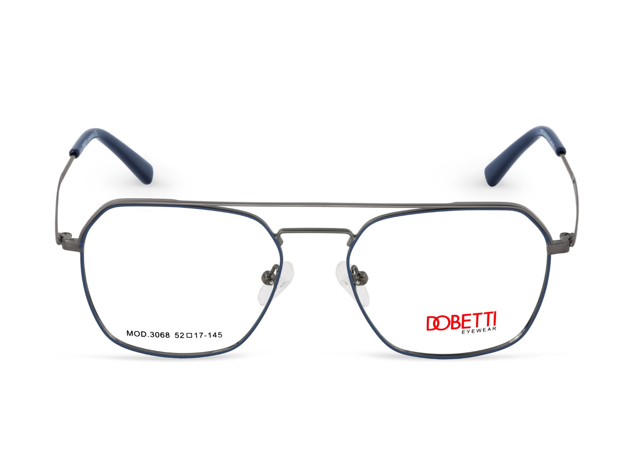 Gunmetal Grey & Navy Blue