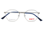 Silver & Blue Dual-Tone