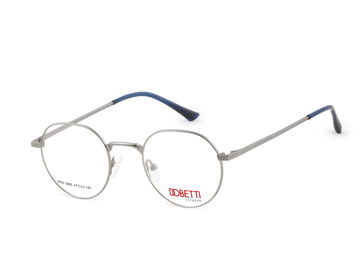 DOBETTI 3095 Round Full Rim Alloy Frames – Unisex