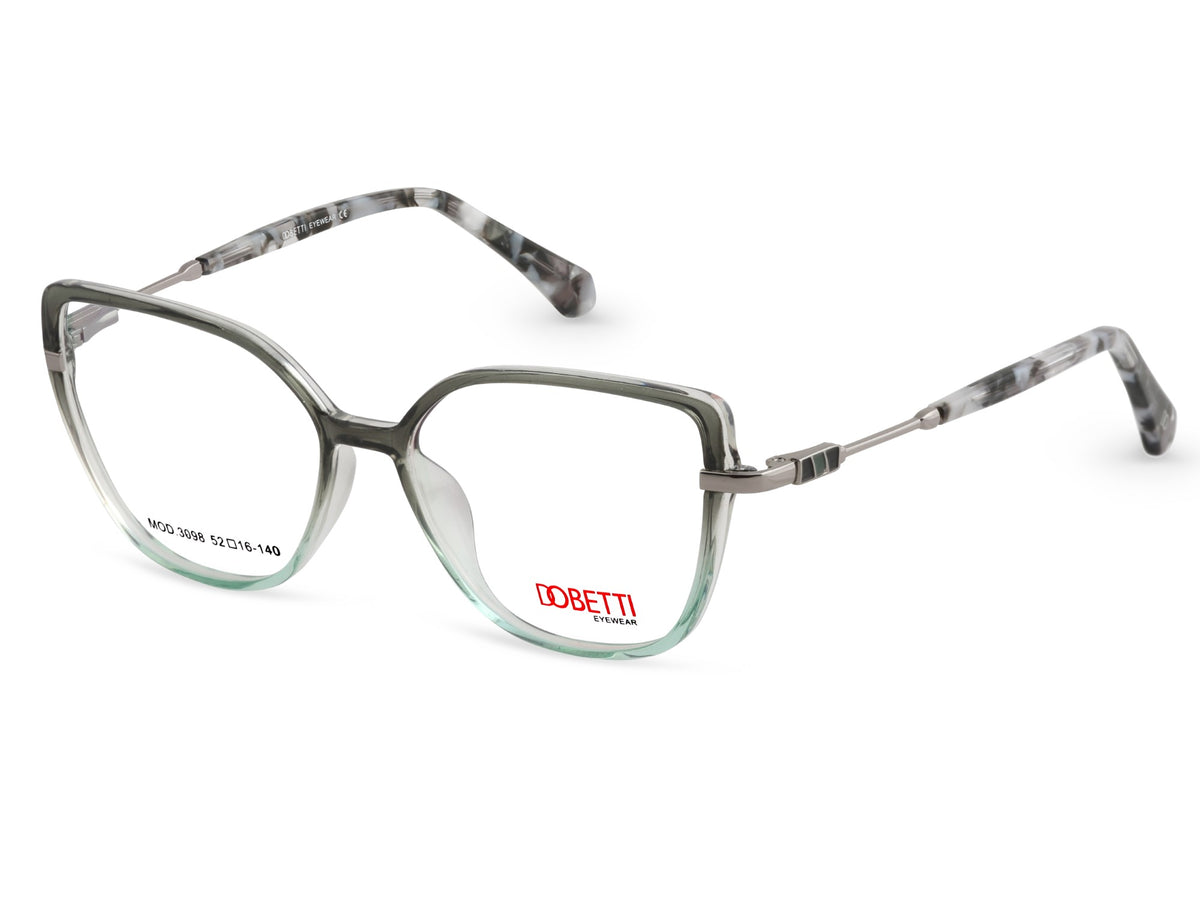Crystal Grey & Mint Green