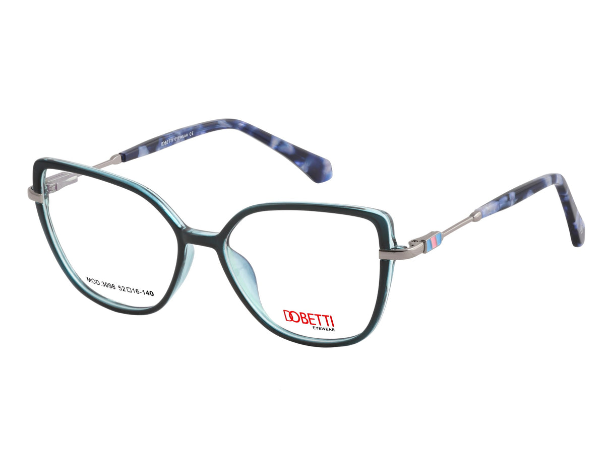 Crystal Teal Blue & Light Cyan
