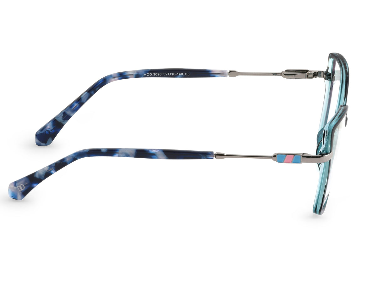 Crystal Teal Blue & Light Cyan