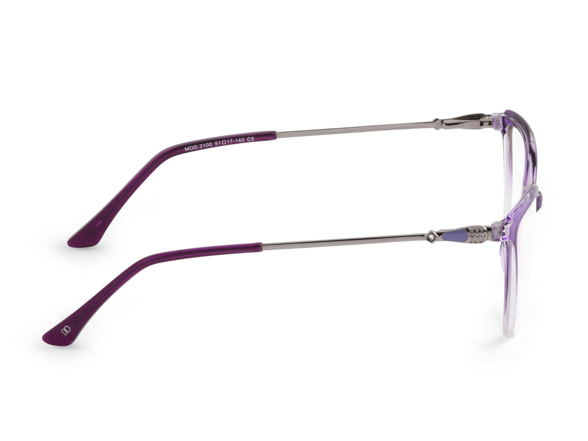 Translucent Purple to Clear Gradient