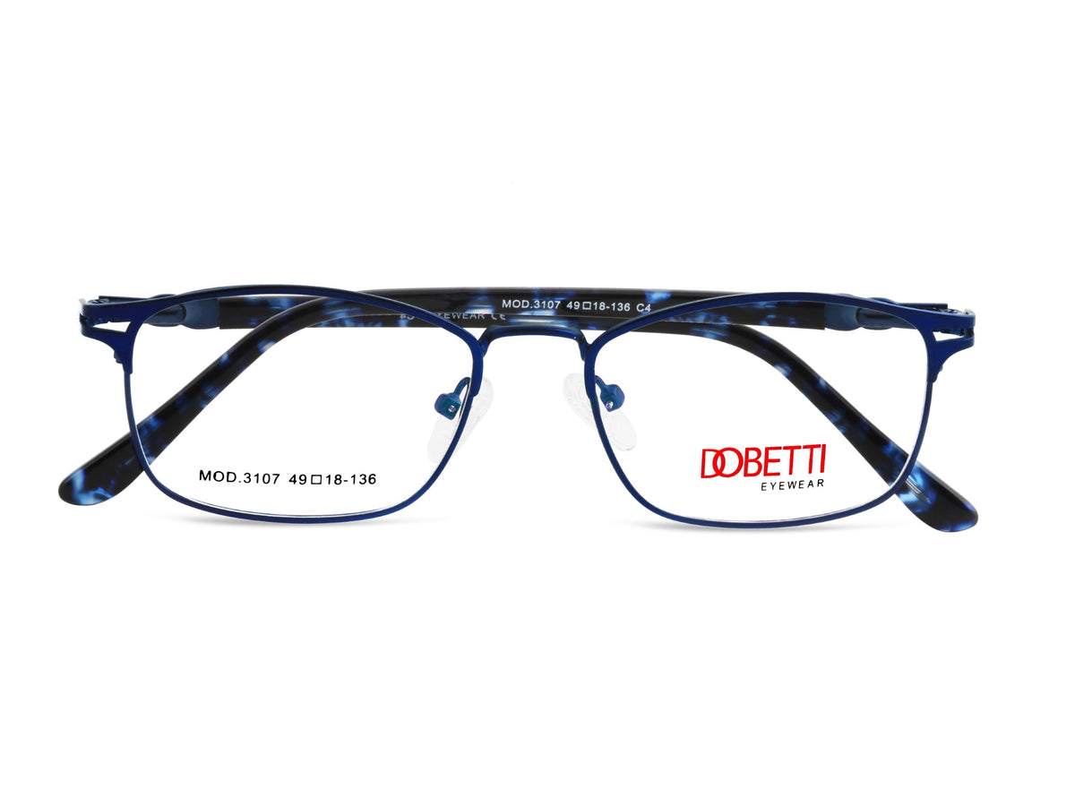 Matte Navy Blue & Blue Tortoise
