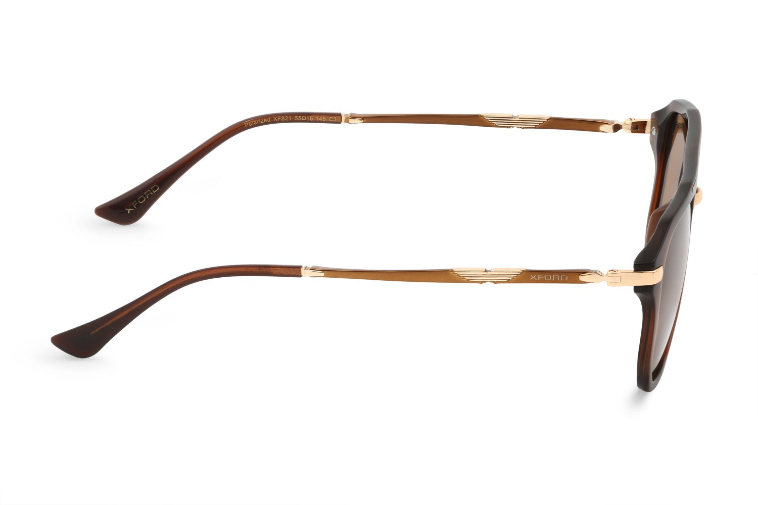 BROWN WITH GOLD