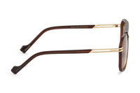 BROWN WITH GOLD