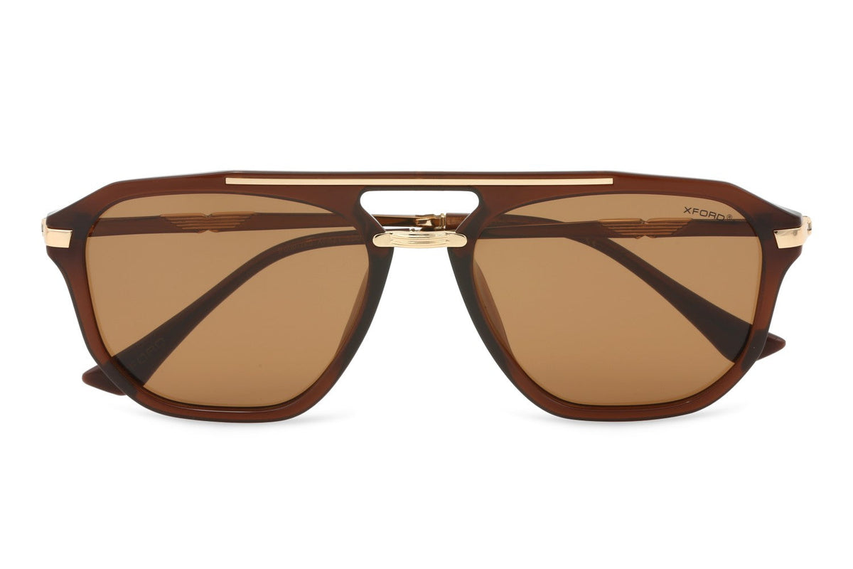 BROWN WITH GOLD