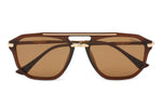 BROWN WITH GOLD