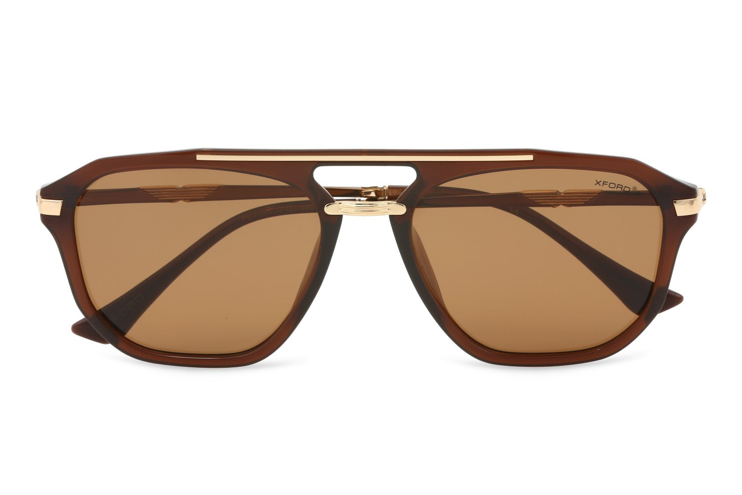 BROWN WITH GOLD