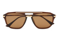 BROWN WITH GOLD