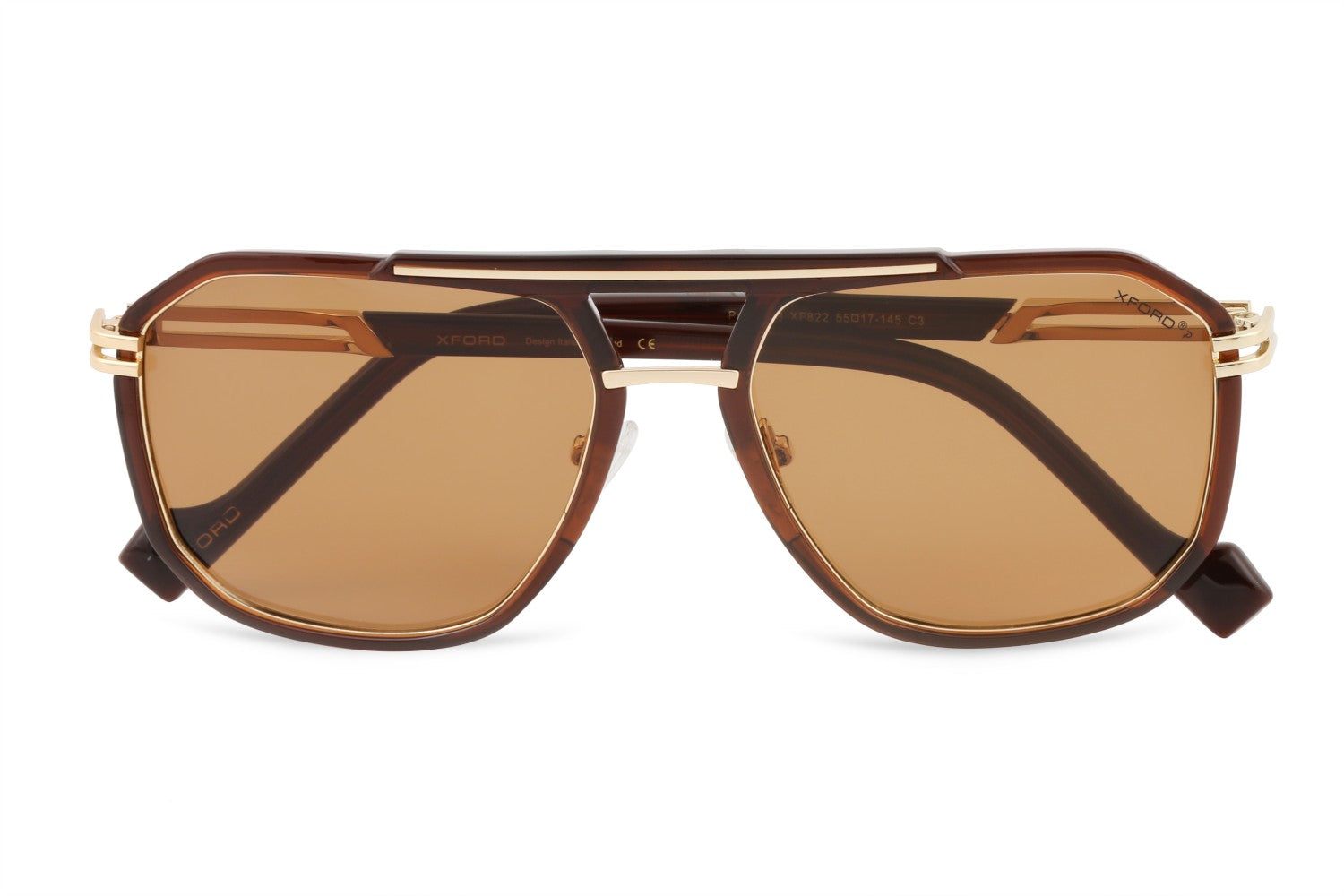 BROWN WITH GOLD