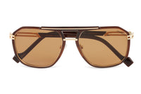 BROWN WITH GOLD