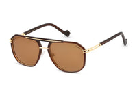 BROWN WITH GOLD