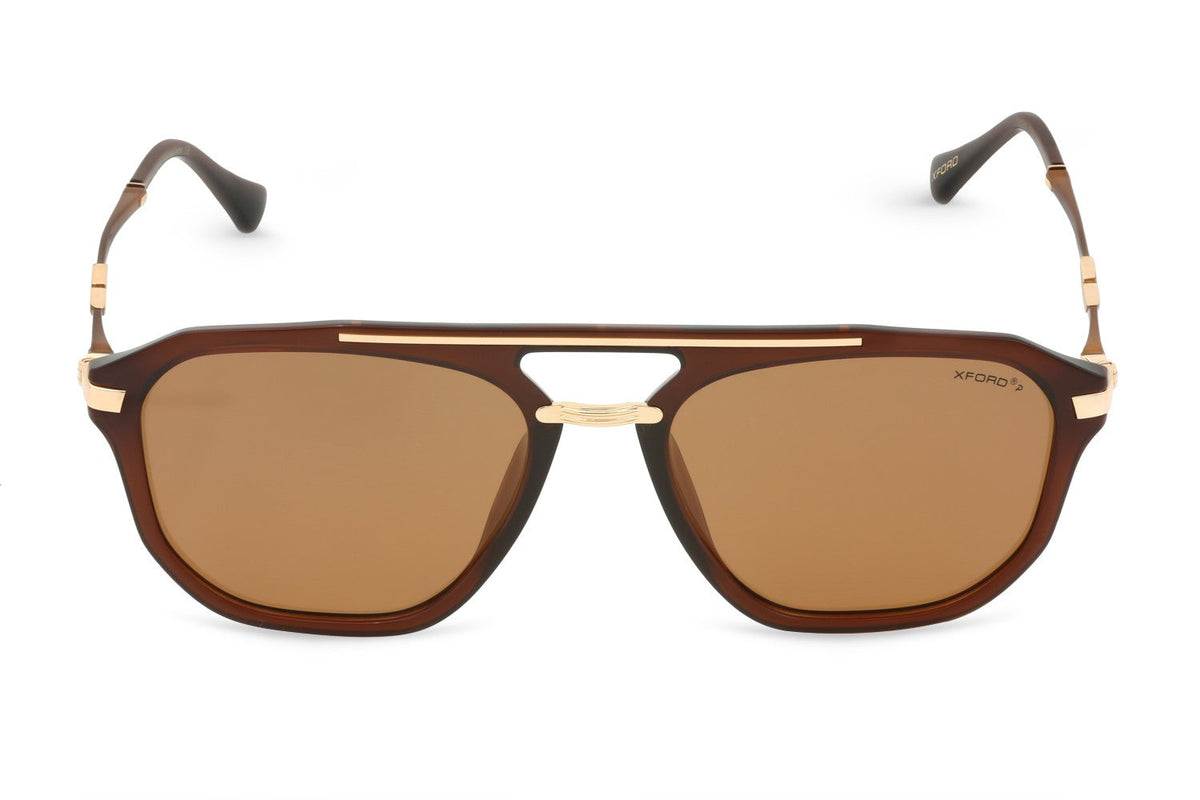 BROWN WITH GOLD