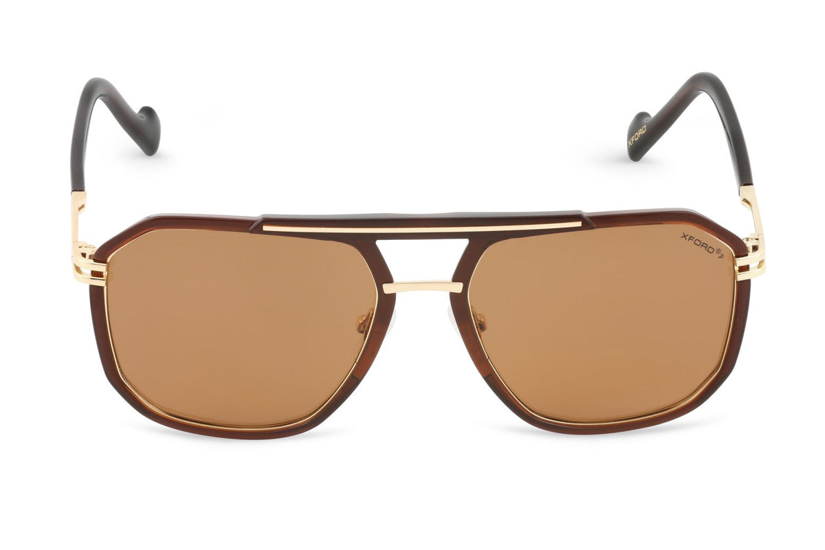 BROWN WITH GOLD
