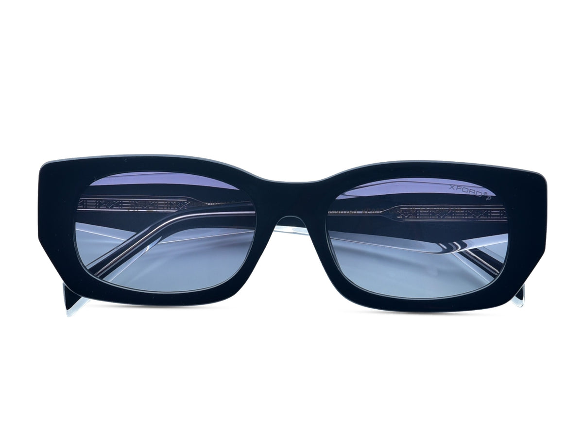 Matte Black with Crystal Clear Temples