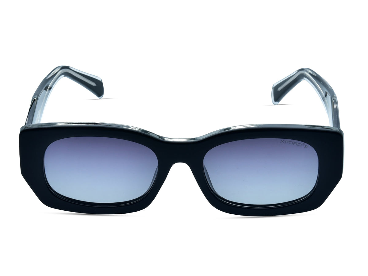 Matte Black with Crystal Clear Temples