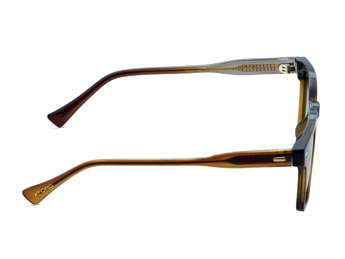 Transparent Amber Brown