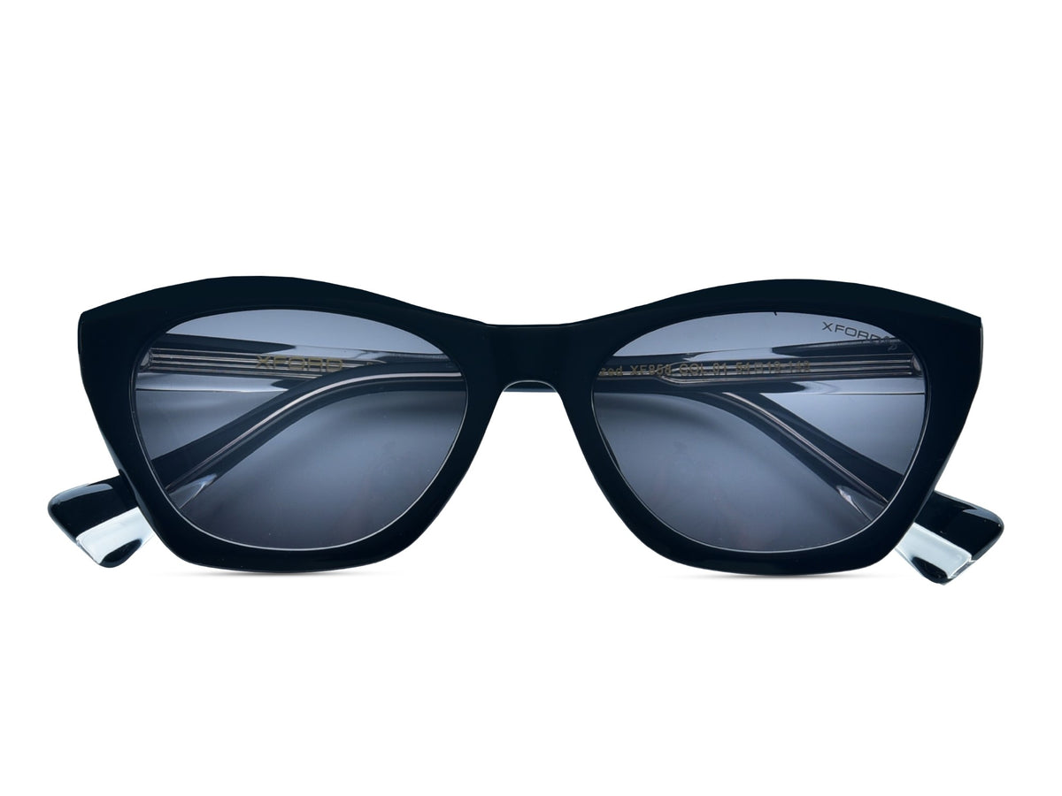 Matte Black with Crystal Clear Temples