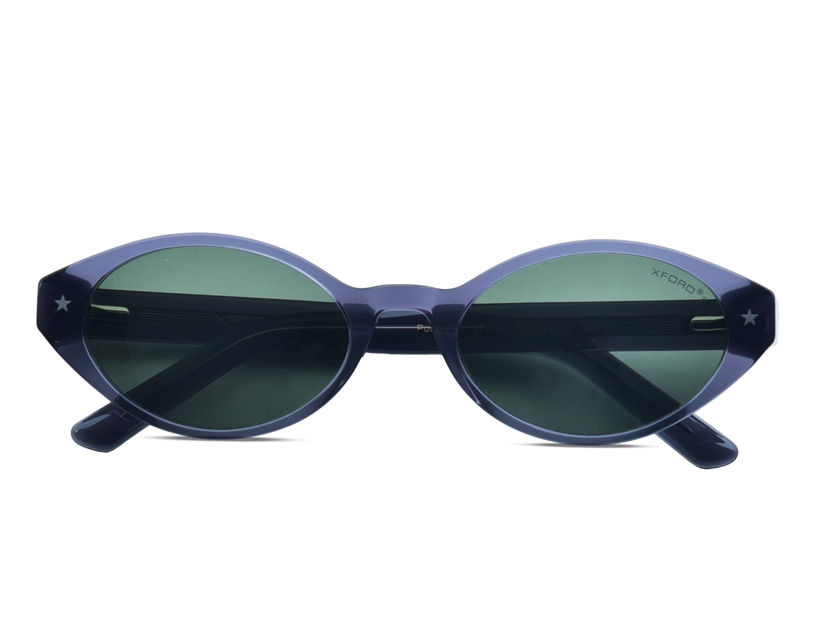 Transparent Dark Indigo Blue	