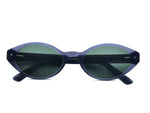 Transparent Dark Indigo Blue	