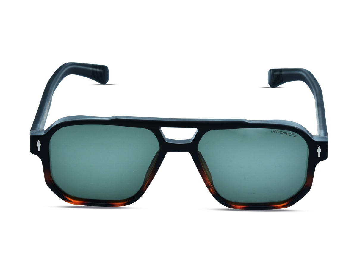 Matte Black with Gradient Tortoiseshell Bottom	