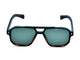 Matte Black with Gradient Tortoiseshell Bottom	