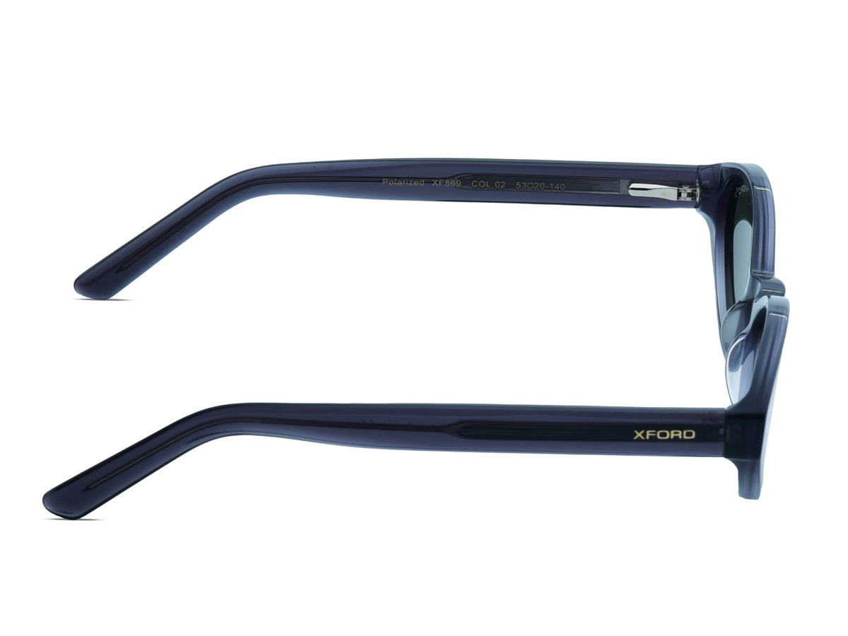Transparent Dark Indigo Blue	