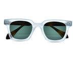 Matte Crystal with Glossy Tortoiseshell Temples	