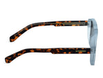Frosted Clear with Glossy Tortoiseshell	