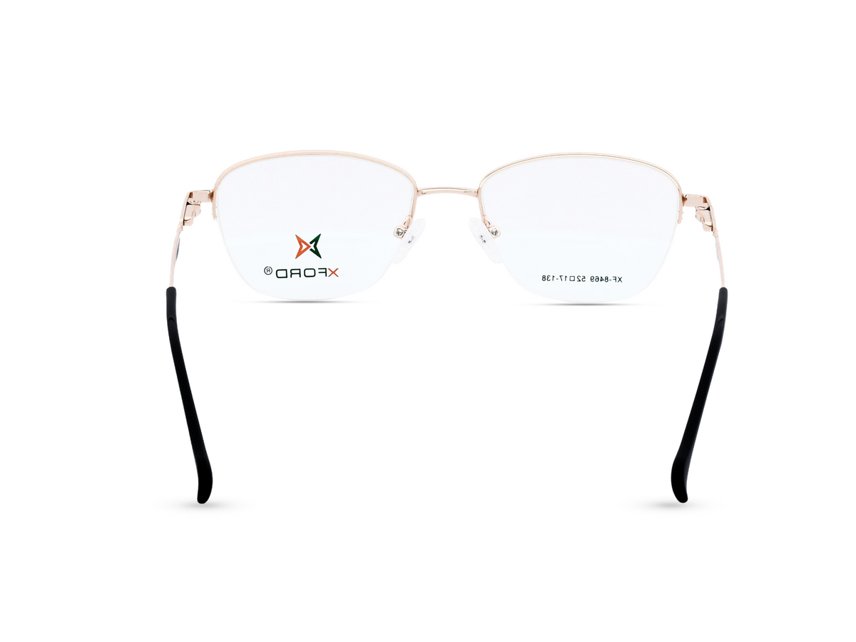 Rose Gold with Black Temples