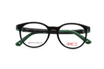 SHINE Black Front with Green Temples