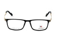 Glossy Black with Polished Gold Temples