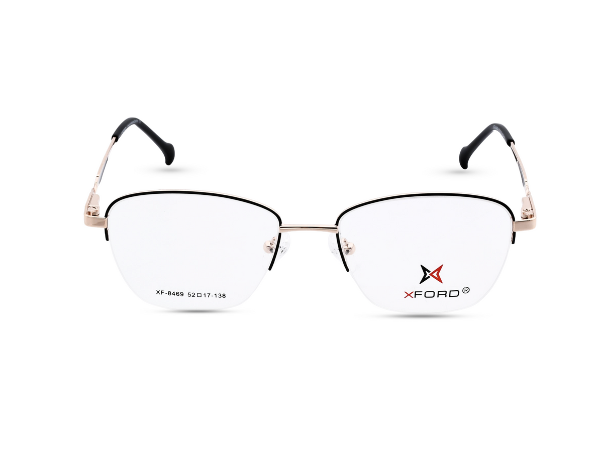 Rose Gold with Black Temples