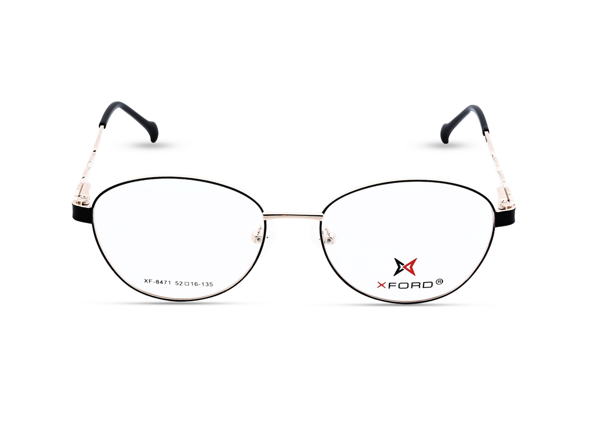 Rose Gold with Black Temples