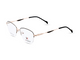 Rose Gold with Black Temples