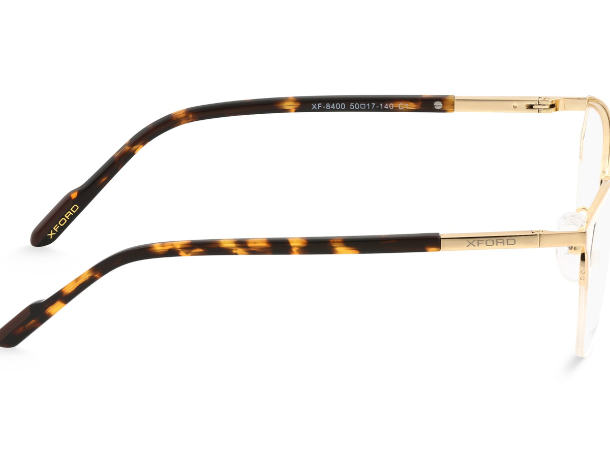 Glossy Gold & Matte Tortoise Shell