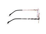 Rose Gold with Black Temples