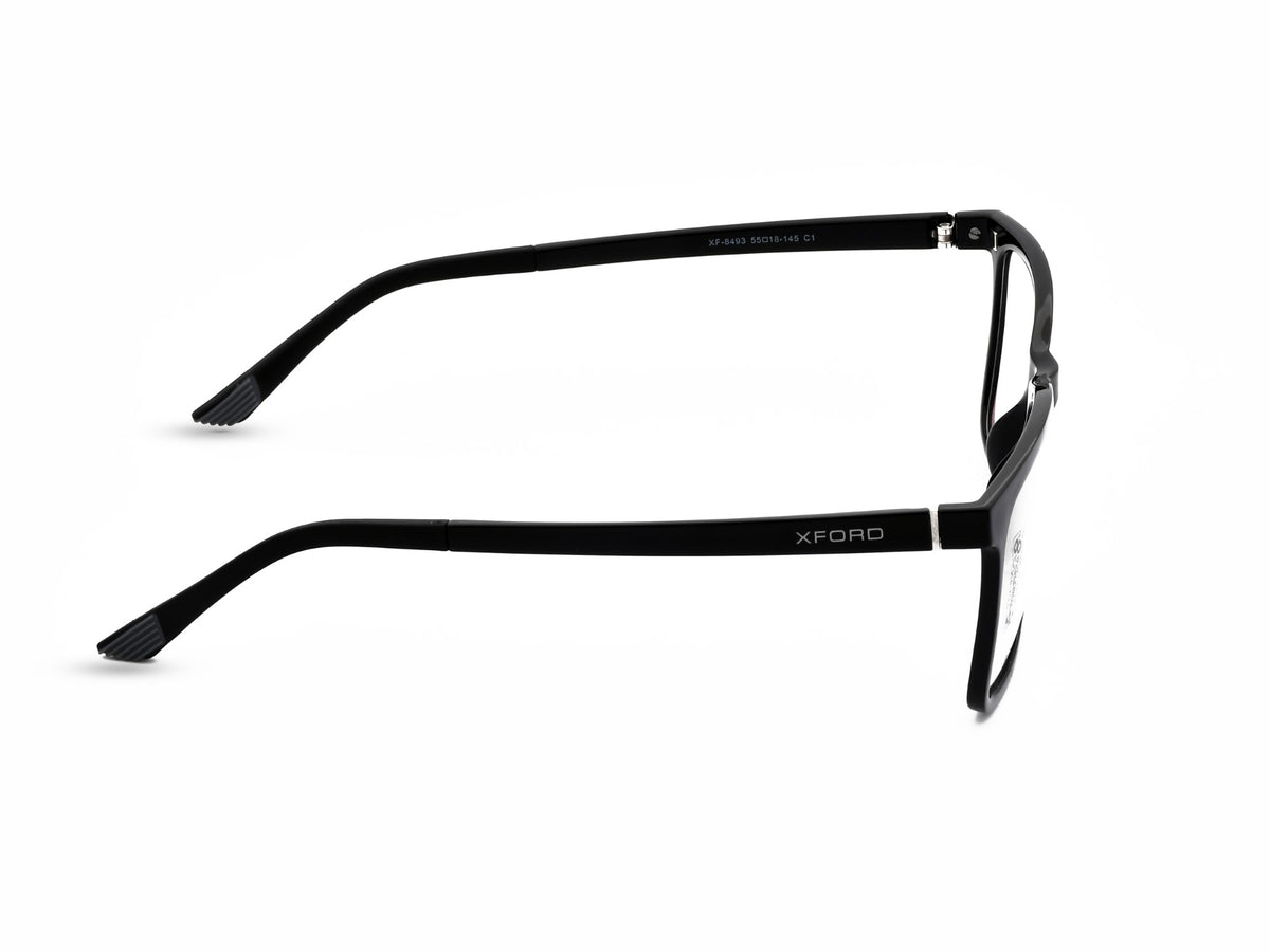 Matte Black With Black Clip-On Lens