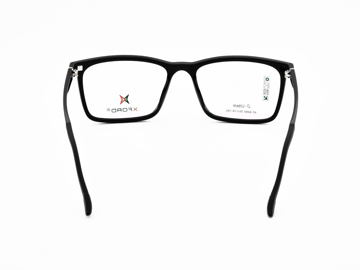 Matte Black With Black Clip-On Lens