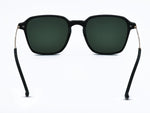 BLACK WITH BOTTEL GREEN